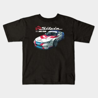 formula drift s15 james deane worthhouse silvia nissa Kids T-Shirt